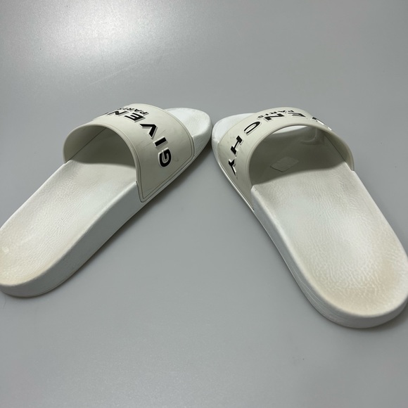 Givenchy Logo Pool Slides White Women’s EU 39/US 9 - Picture 3 of 7